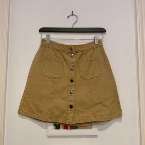 Urban Outfitters BDG Denim Button Skirt